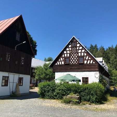 Pension Untere Rauner Muehle Bad Brambach Exterior foto