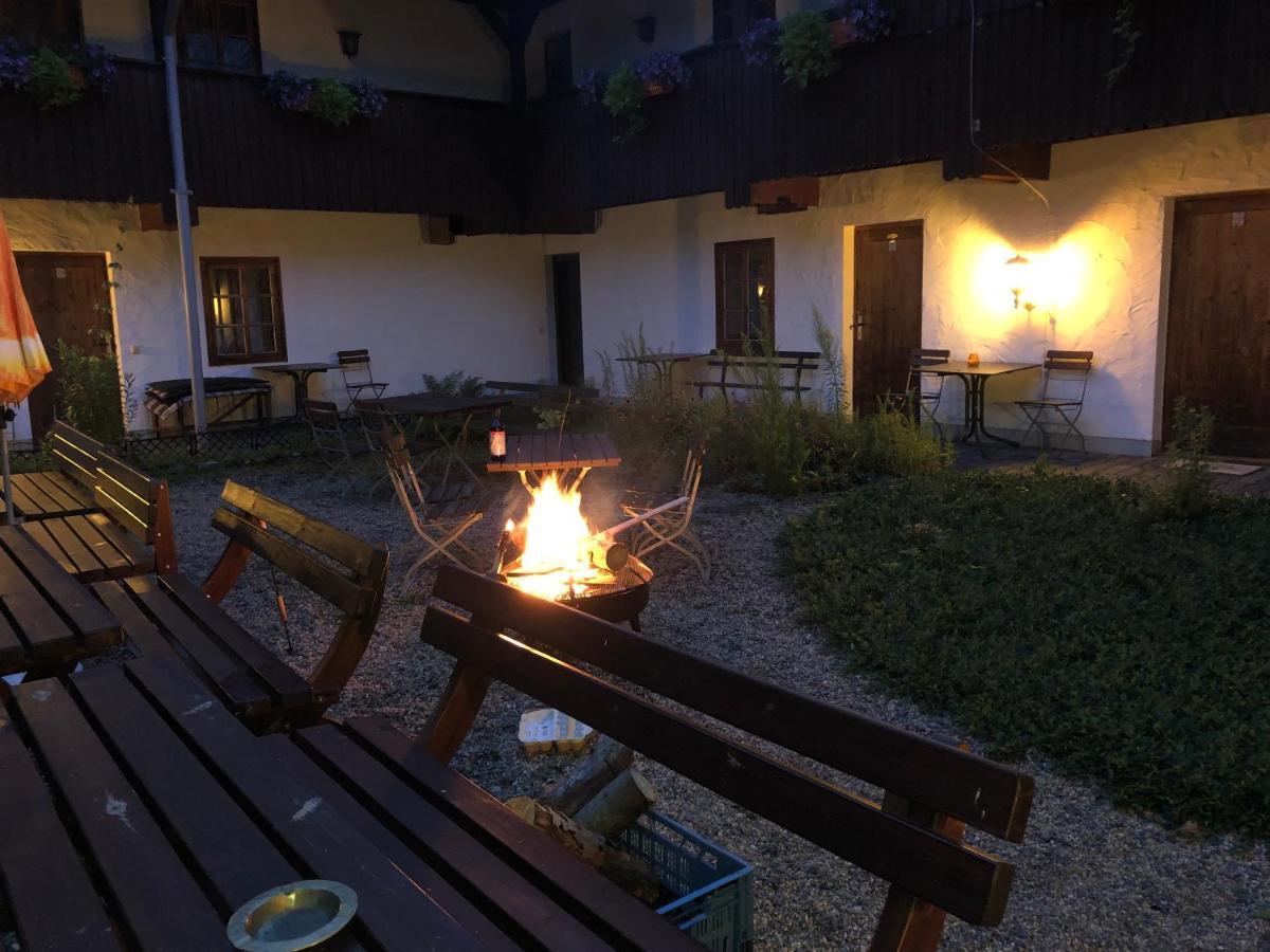 Pension Untere Rauner Muehle Bad Brambach Exterior foto